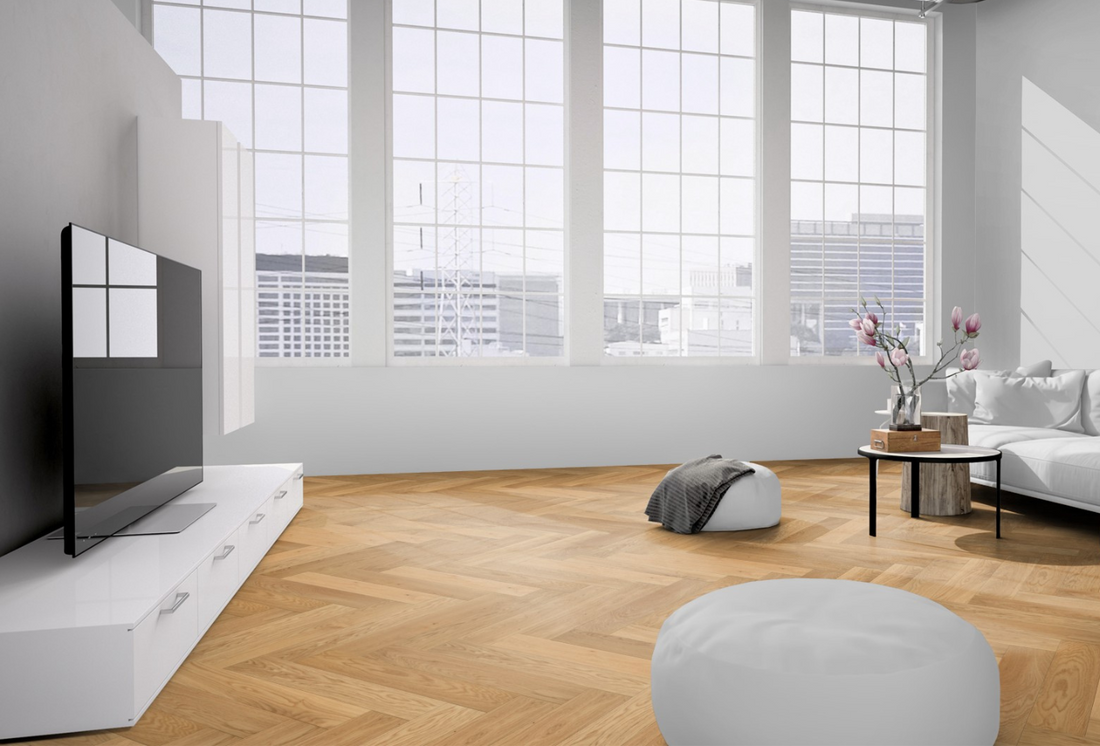 Fischgrätenparkett vs. Fischgräten Klick-Vinyl