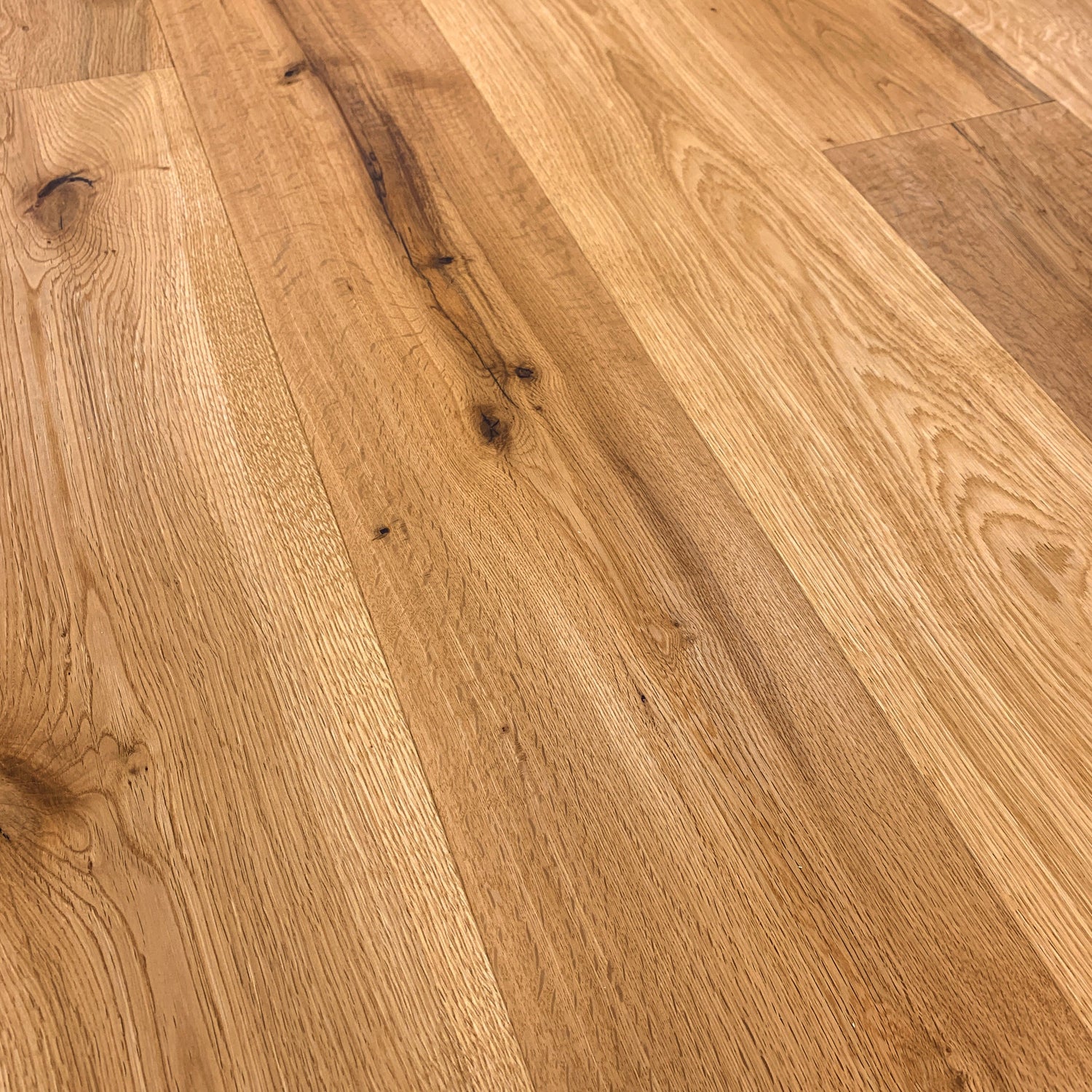 »Eiche Zermatt« 3-Schicht Fertigparkett 1m²