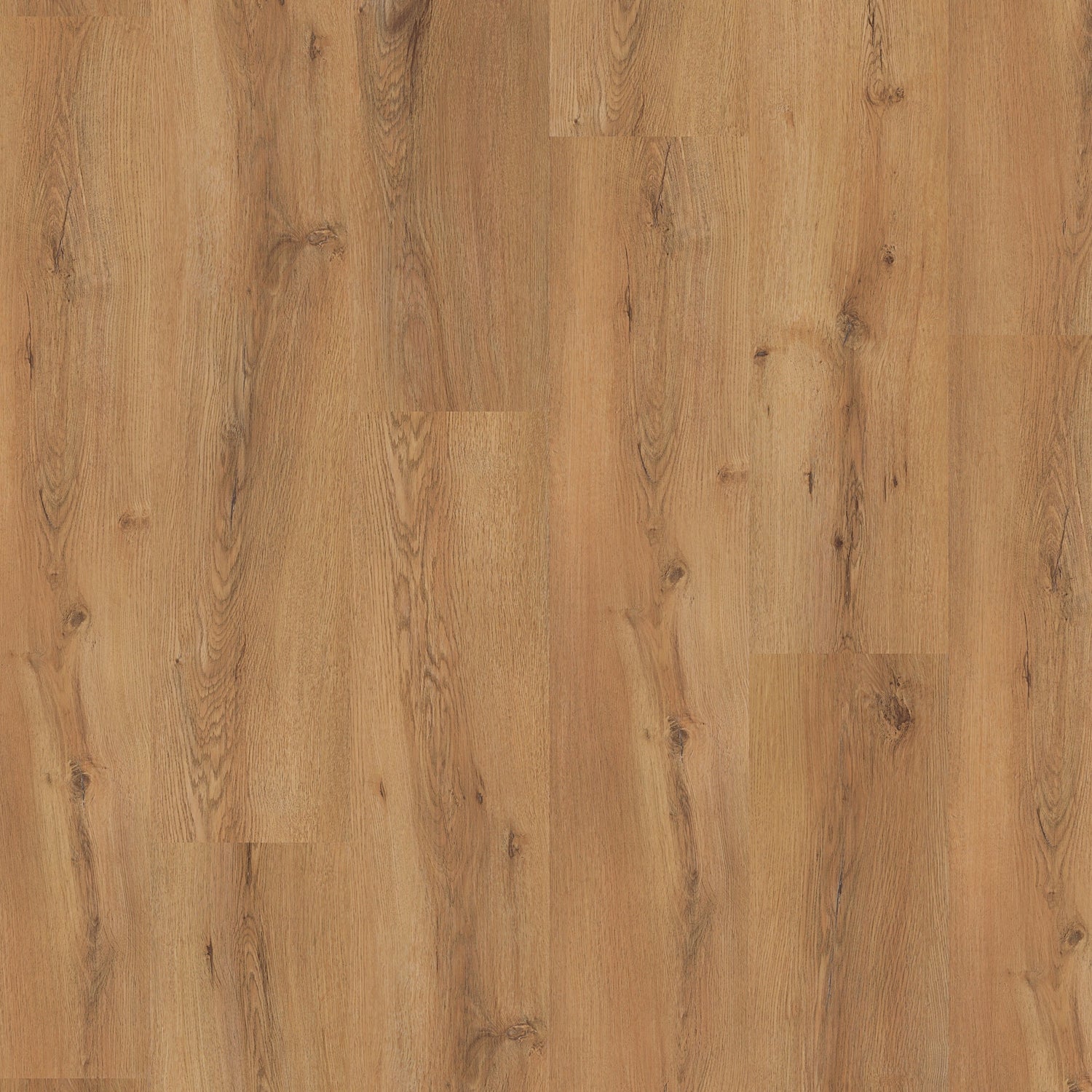 Klick-Vinylboden Natur Eiche rotbraun mit lebendiger Struktur