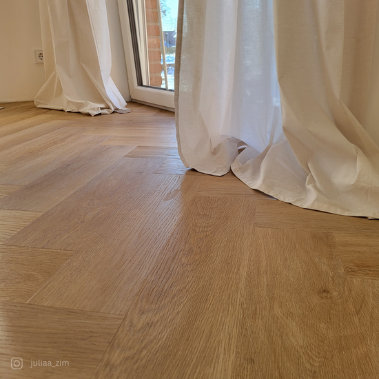 »Eiche Oleander« Fischgrät Klebevinyl 1m²