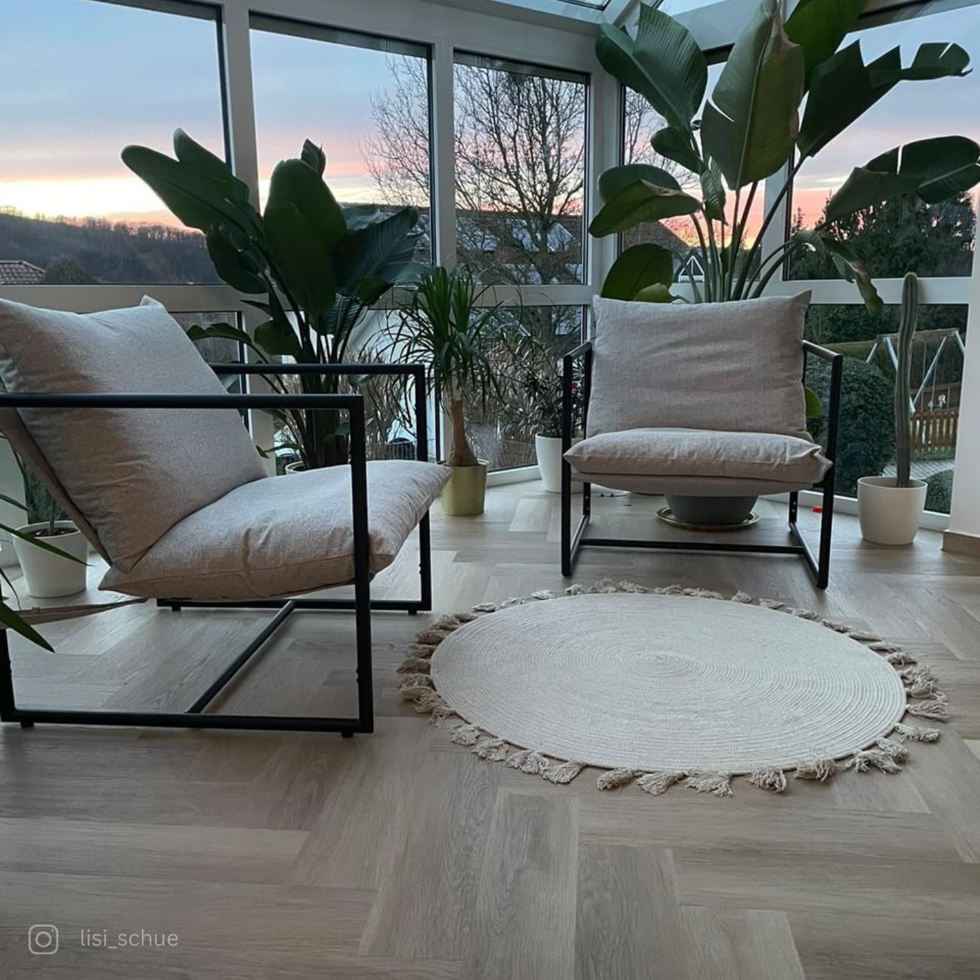 »Eiche Oleander« Fischgrät Klebevinyl 1m²