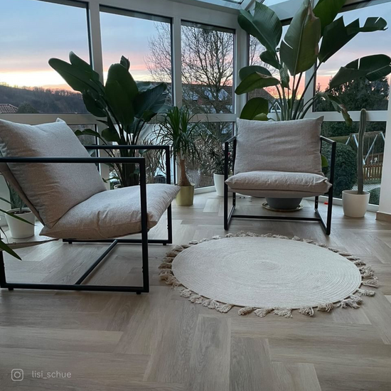 »Eiche Oleander« Fischgrät Klebevinyl 1m²