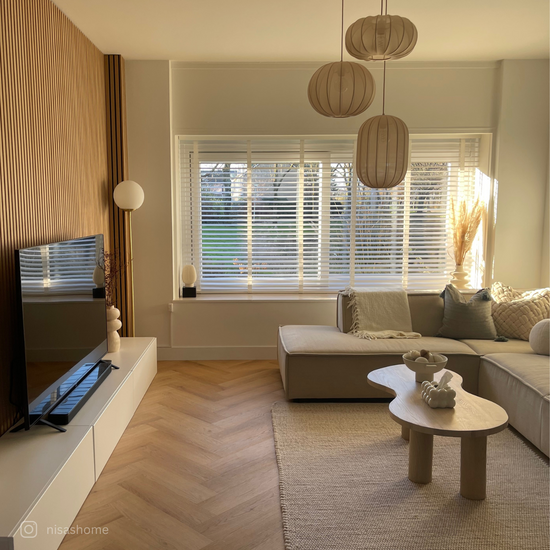 »Eiche Papaya« Fischgrät Klebevinyl 1m²