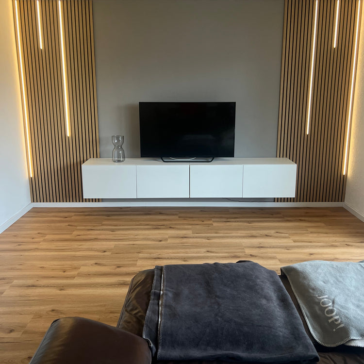 »Der Laminat-Shop24 Bestseller« SPC Vinylboden Unique Holzoptik Wohnzimmer