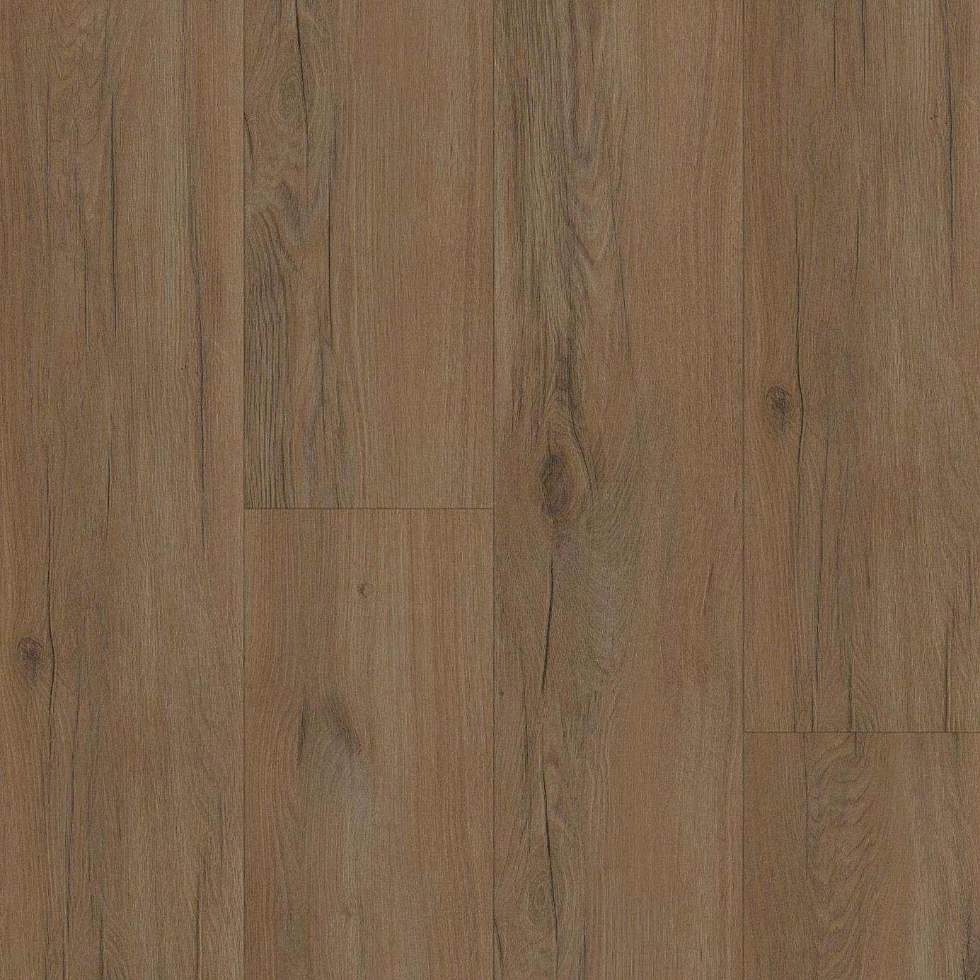 Klick-Vinyl in brauner Holzoptik