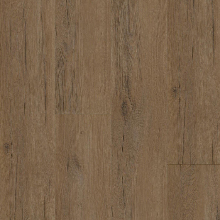Klick-Vinyl in brauner Holzoptik