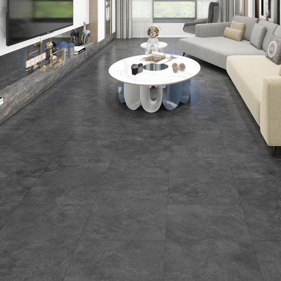 »Concrete Dark« Klick-Vinylboden 1m²