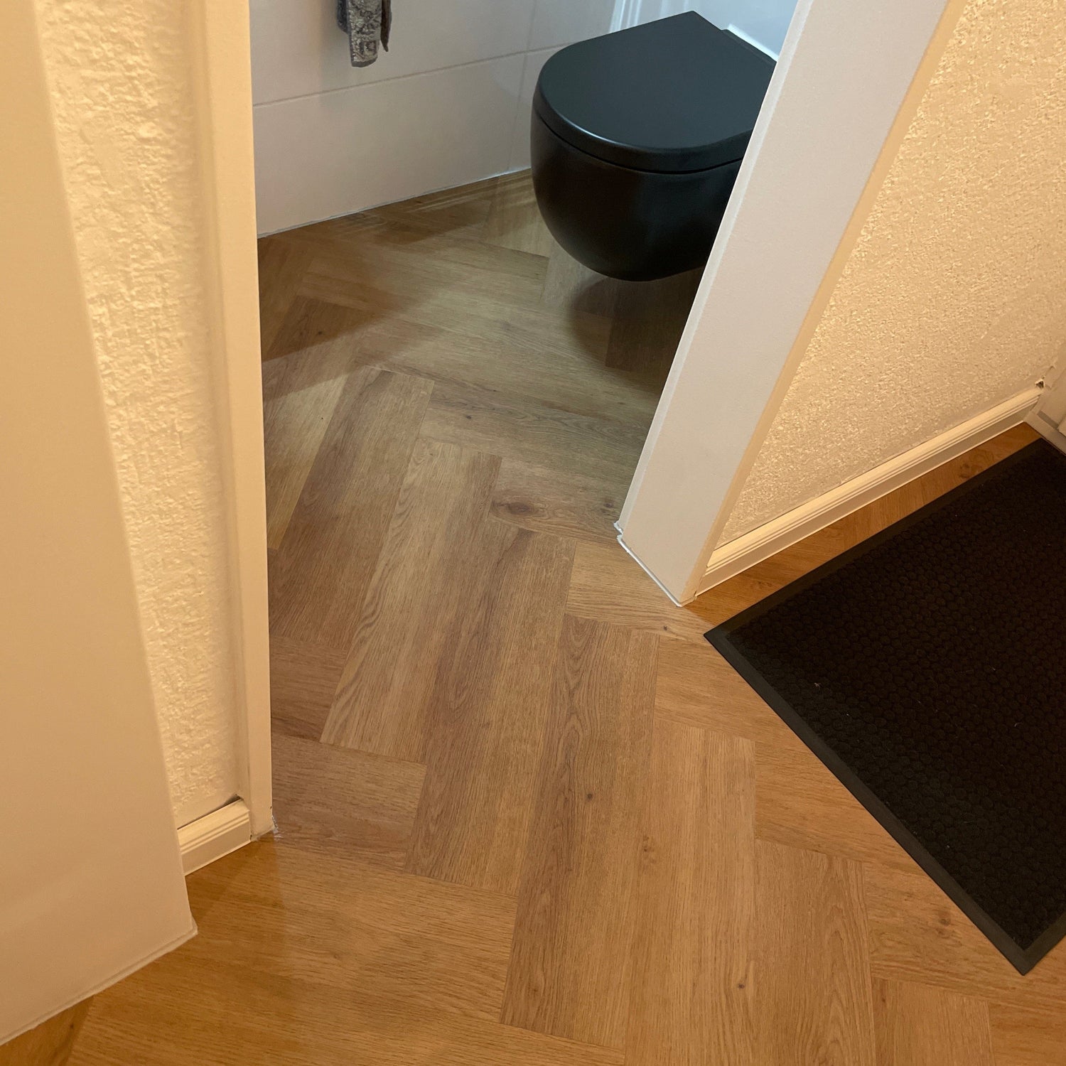 »Eiche Begonia« Klick-Vinylboden Fischgrät 1m²