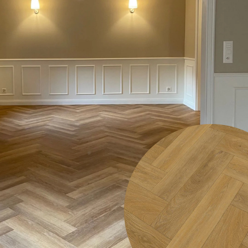 Kostenlose Fischgrät & Holzoptik-Musterbox (Klick-Vinyl)