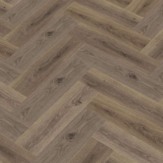 Fischgerät Design in dunkelbraun