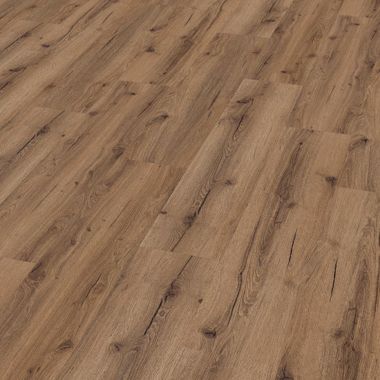 Draufsicht authentischen Holznachbildungen in Braun