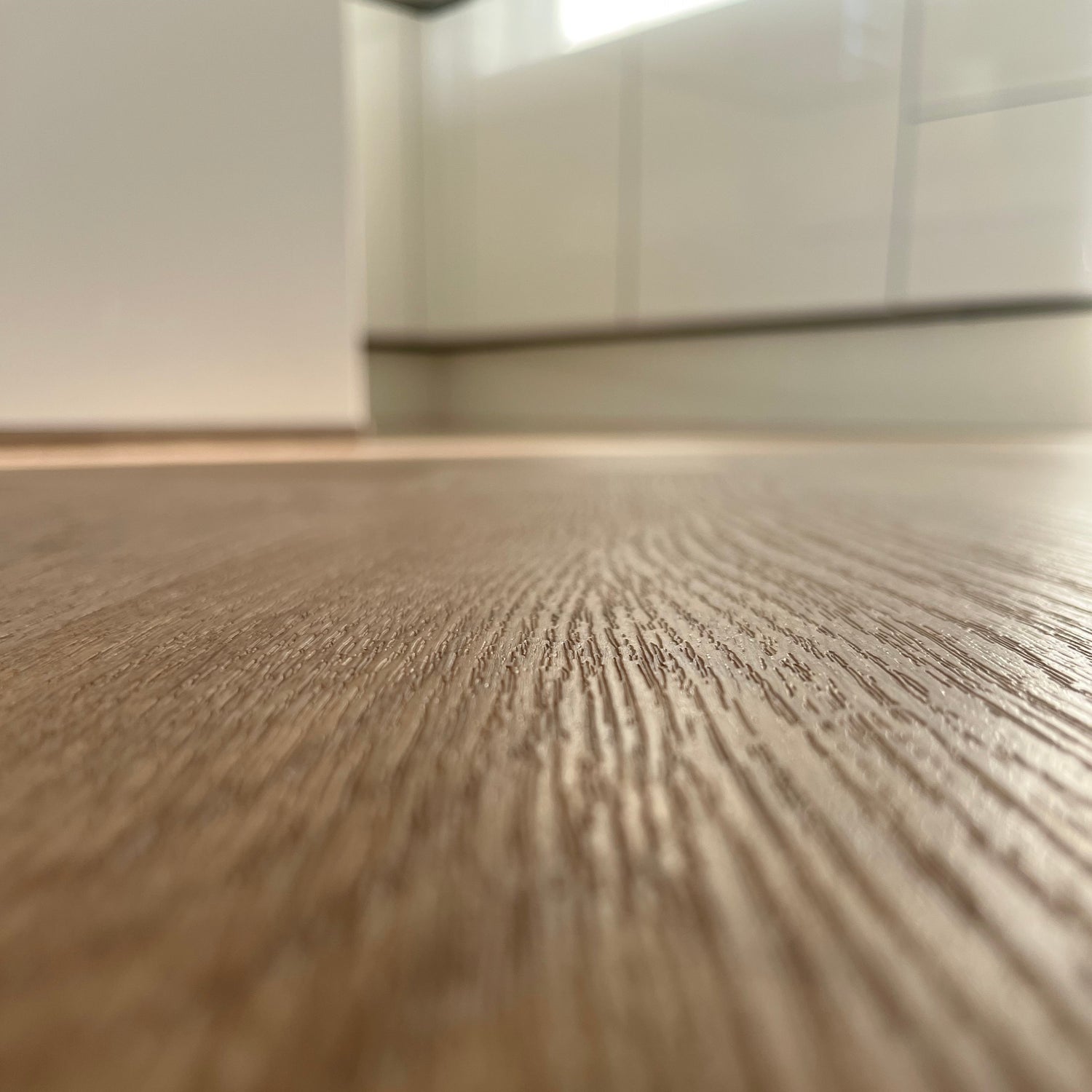 Boden Eiche Oleander im Fischgräten Design