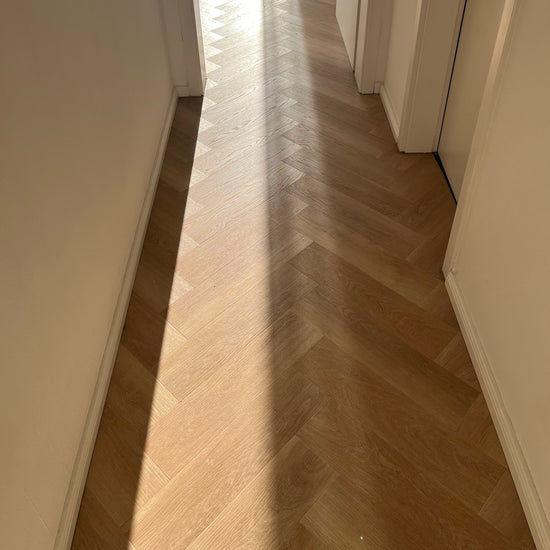 »Eiche Oleander« Fischgrät Klebevinyl 1m²