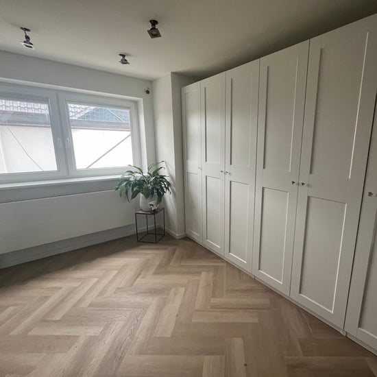 »Eiche Oleander« Fischgrät Klebevinyl 1m²