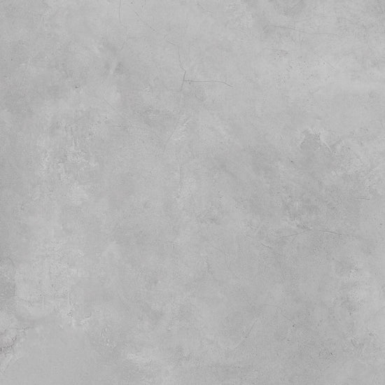 Klick-Vinyl in hellgrauer Fliesenoptik