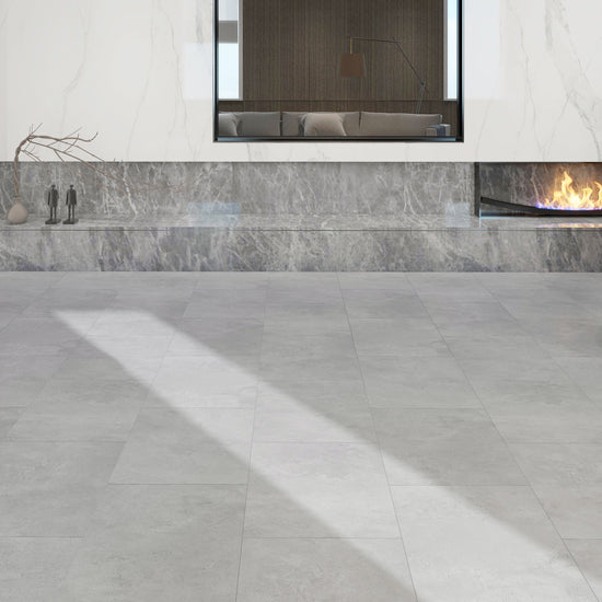 »Concrete Light« Klick-Vinylboden 1m²