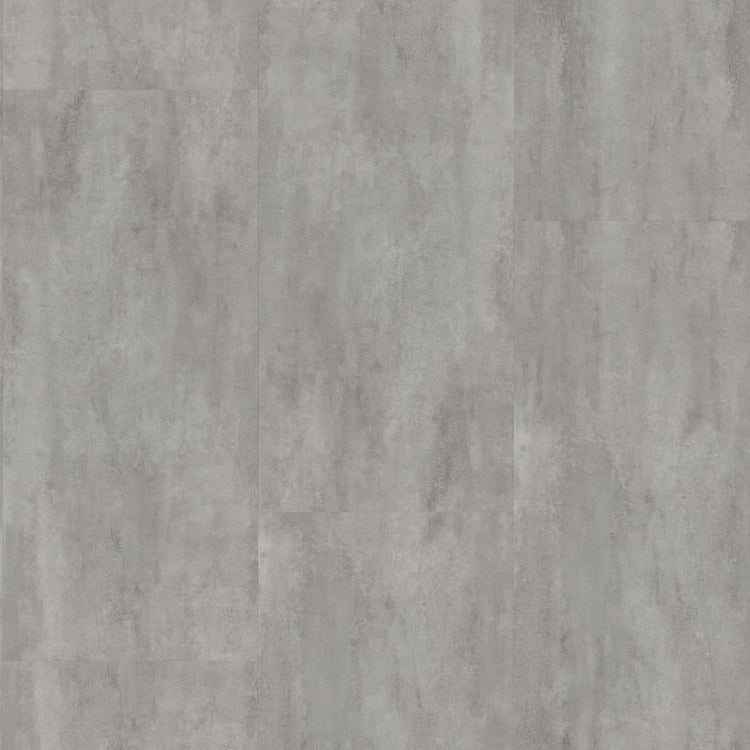 Klick-Vinyl in grauer Fliesenoptik