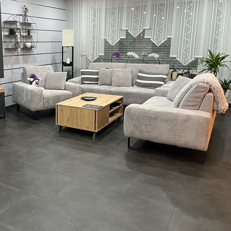 »Teide« SPC Vinylboden Unique Fliesenoptik Wohnzimmer