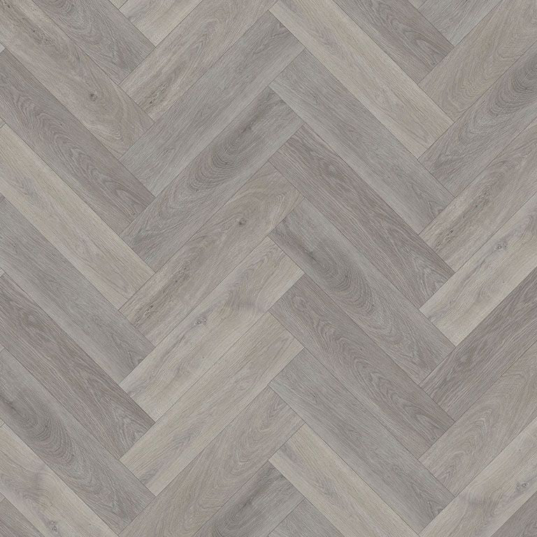 »Eiche Sago« Klick-Vinylboden Fischgrät 1m²