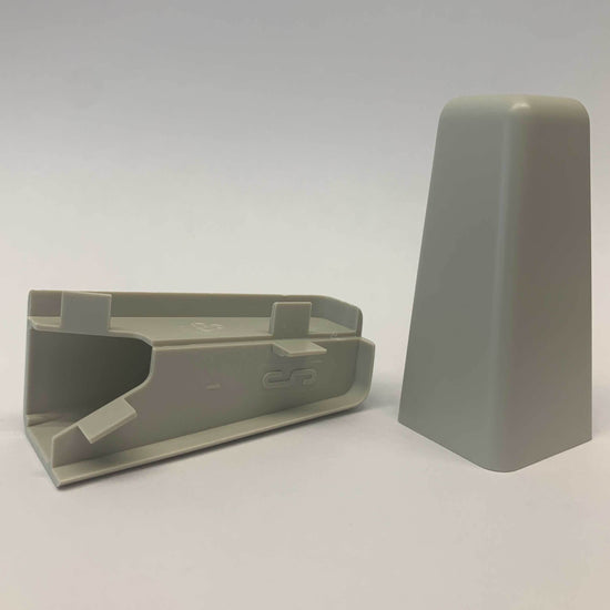 Außenecke Grau 58mm