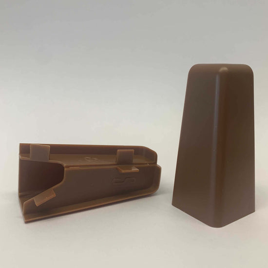 Außenecke Nussbaum 58mm