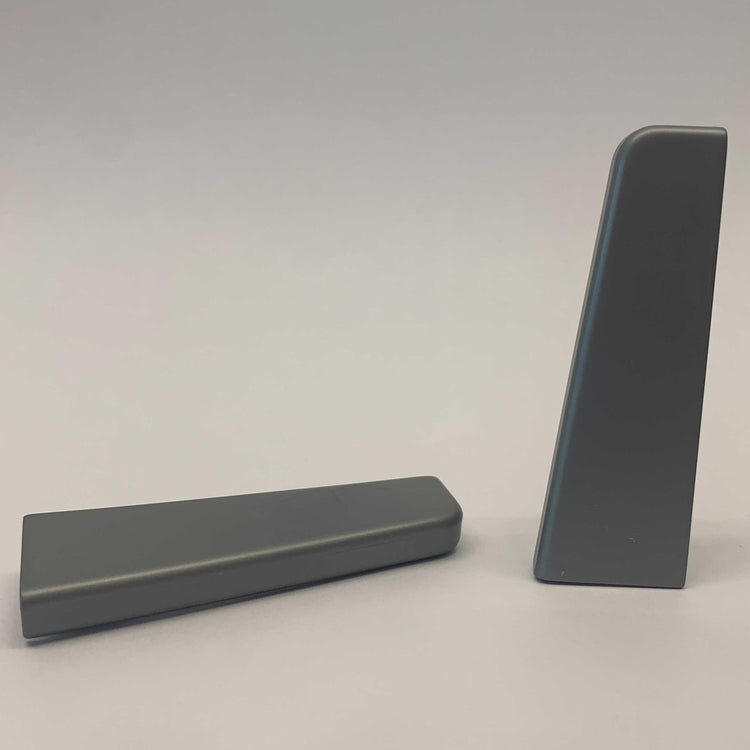 Endkappe Silbergrau 58mm