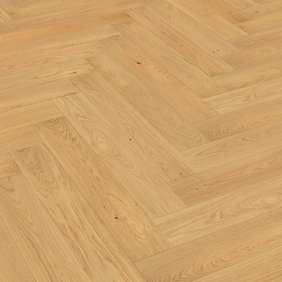 Fertigparkett in hellbrauner Fischgrät Optik»Eiche Belchen« 3-Schicht Fertigparkett Struktur