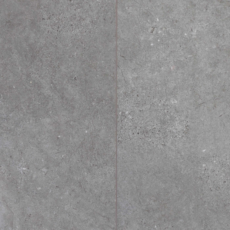 Klick-Vinyl grau Fliesenoptik