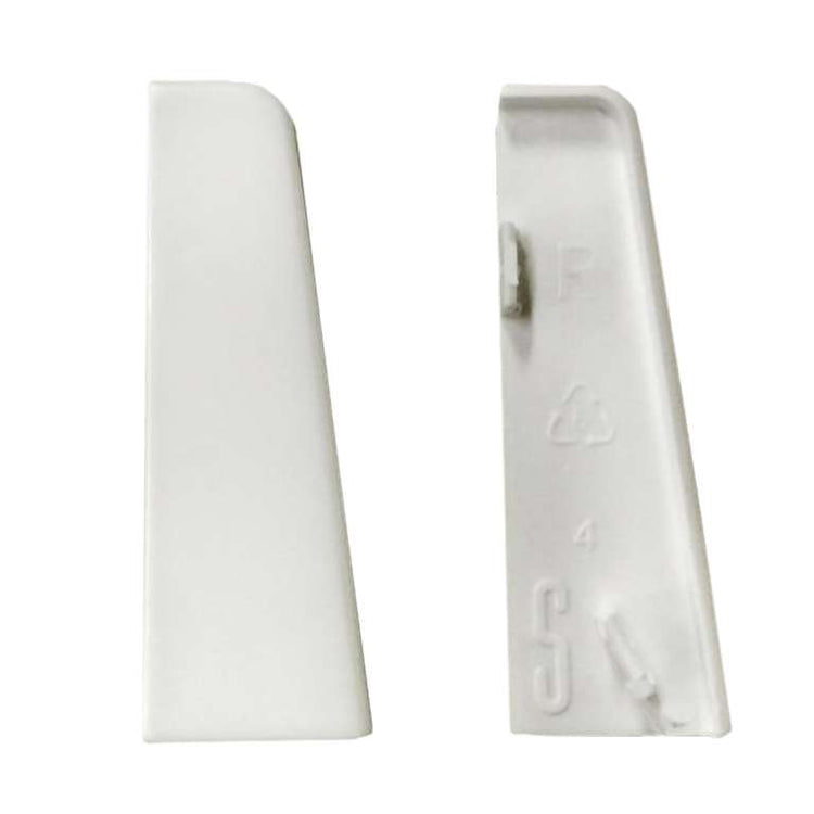 Endkappe Weiß 58mm (2 Stück)