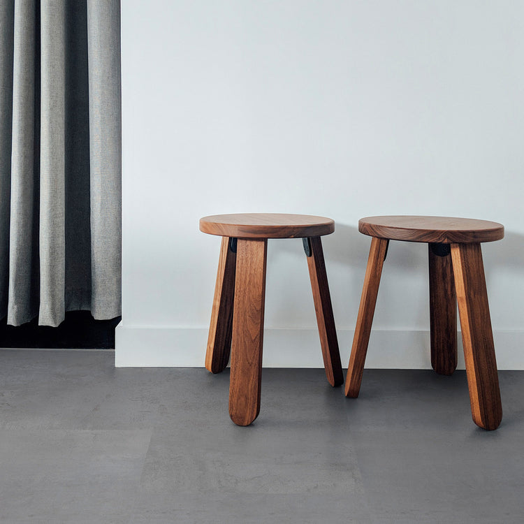 Klick-Vinyl Fliesenoptik steingrau