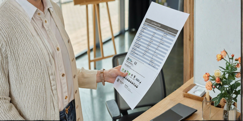 Technische Spezifikationen aller Böden