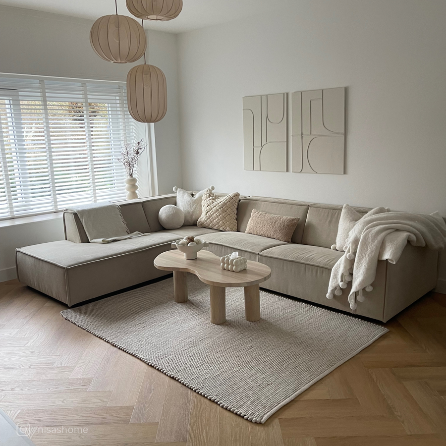 »Eiche Papaya« Klick-Vinylboden Fischgrät 1m²