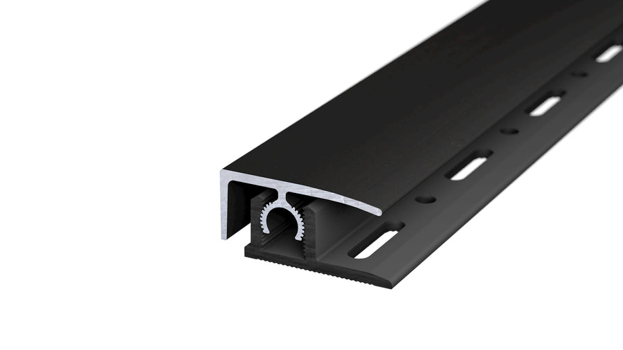 Prinz PROFI-TEC Master Abschlussprofil Nr. 313, 26 x 12 mm schwarz