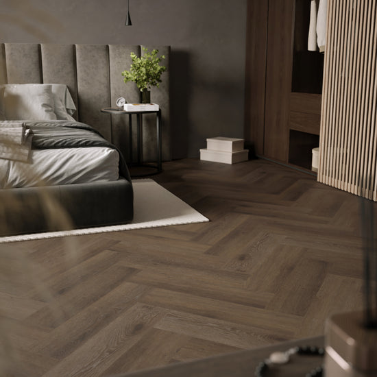 »Eiche Draba« visgraat kleefvinyl