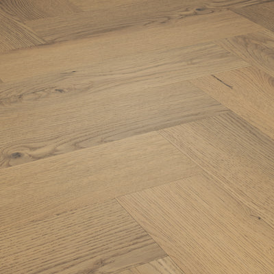 »Light Oak« Premium Klick-Vinyl Fischgrät