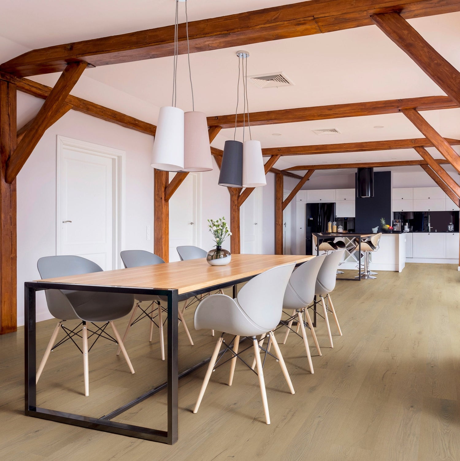 »Dark Oak« Premium Klick-Vinyl 1m²