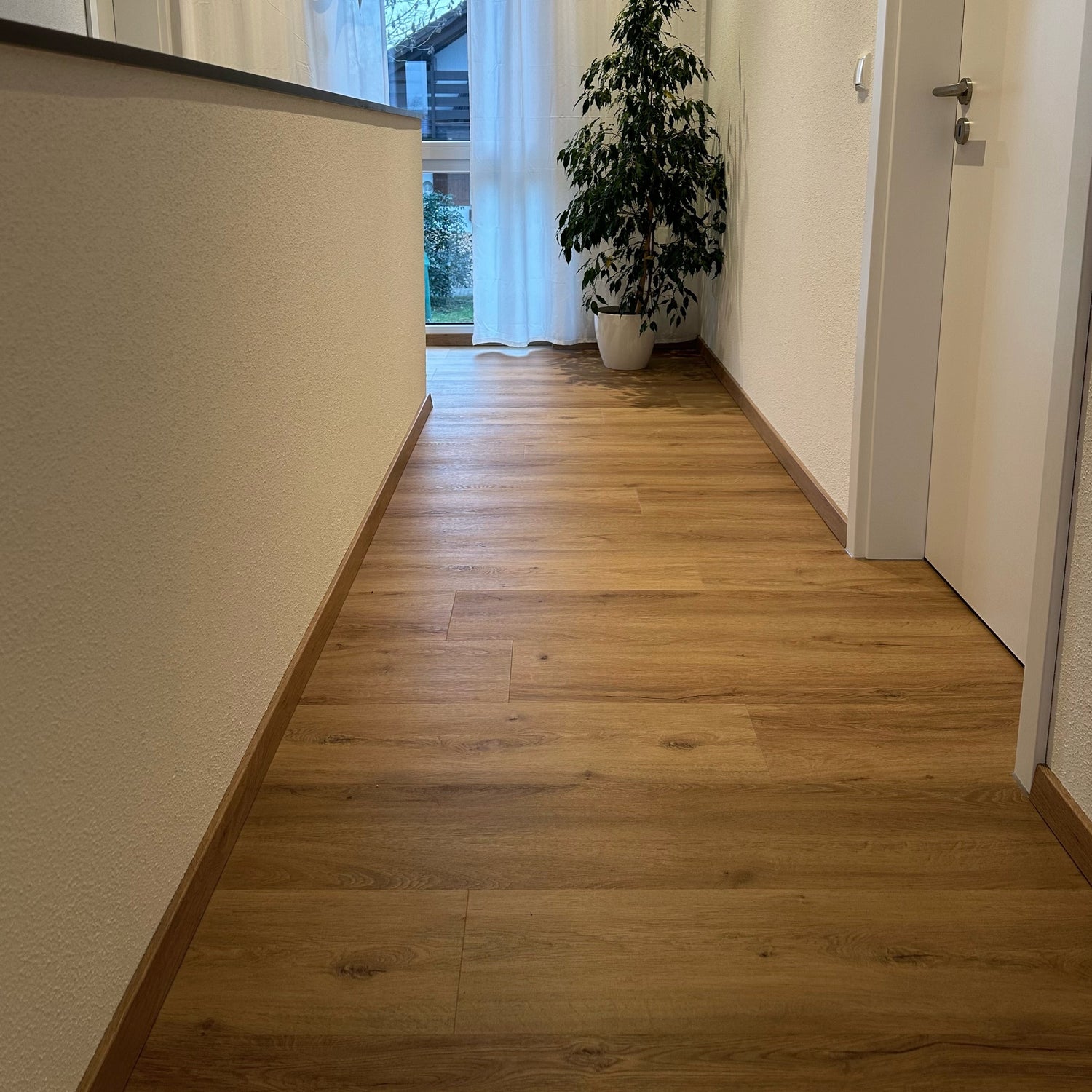 »Eiche Ibiza« SPC Vinylboden Unique Holzoptik Flur