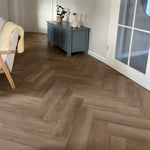 »Eiche Oleander« Fischgrät Klebevinyl 1m²