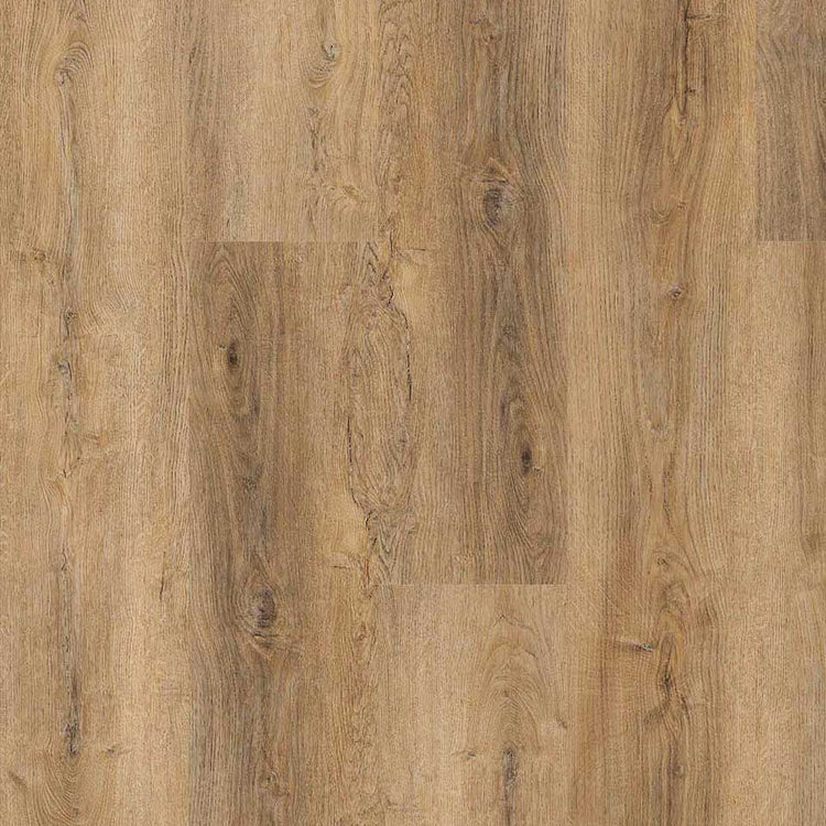 Draufsicht authentische Holznachbildung in Braun vom Klick-Vinylboden in Eiche Apatura