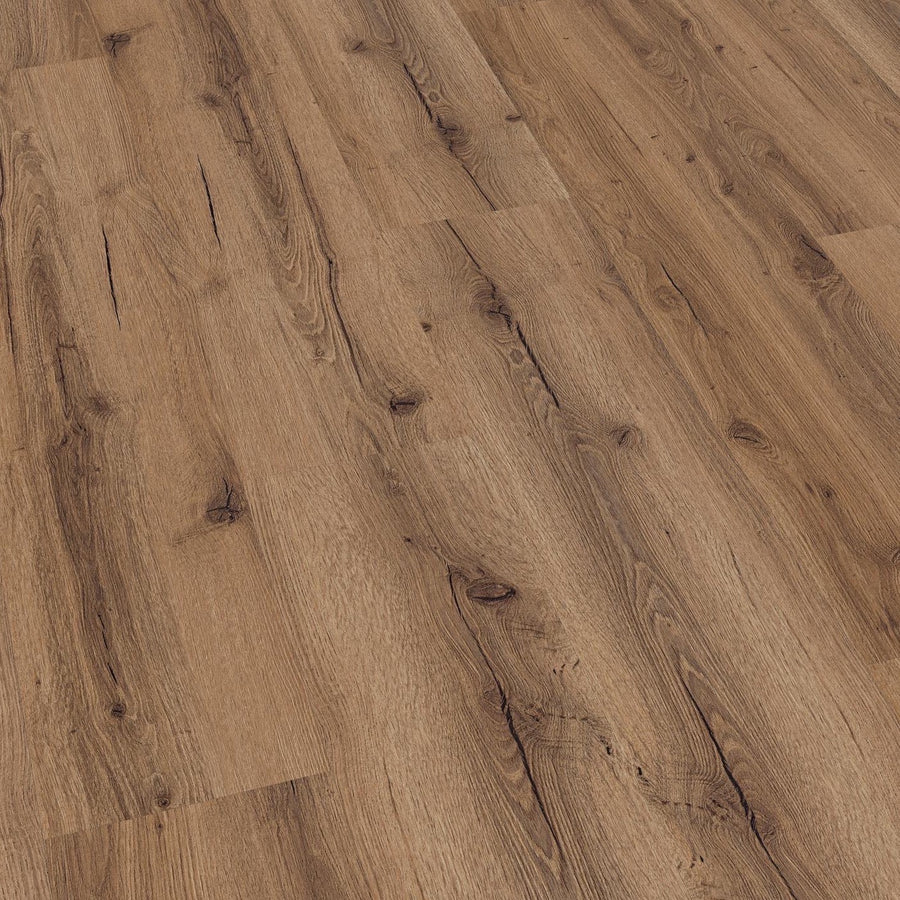 Klick-Vinyl braune Holzoptik