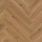 Stalen »Golden Oak« Premium Klik-Vinyl Visgraat