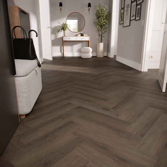 »Eiche Draba« visgraat kleefvinyl