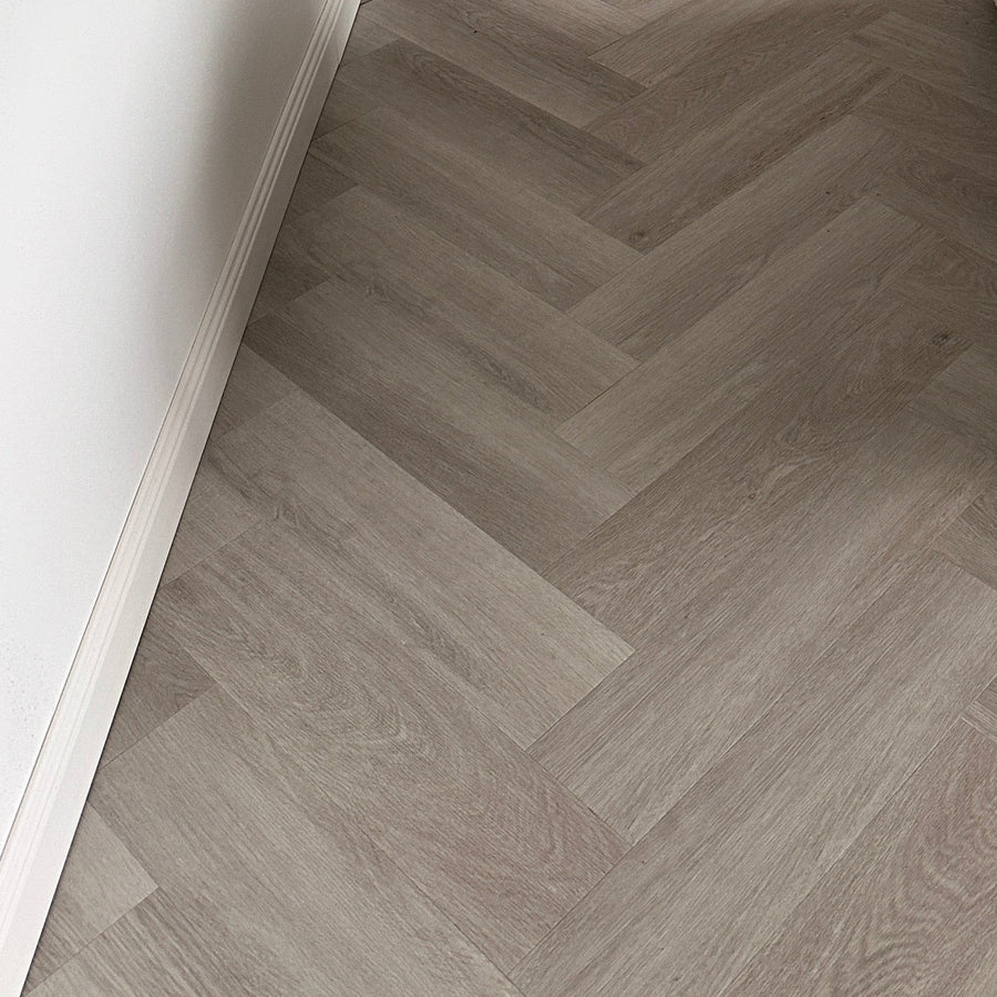 »Eiche Sago« Fischgrät Klebevinyl 1m²