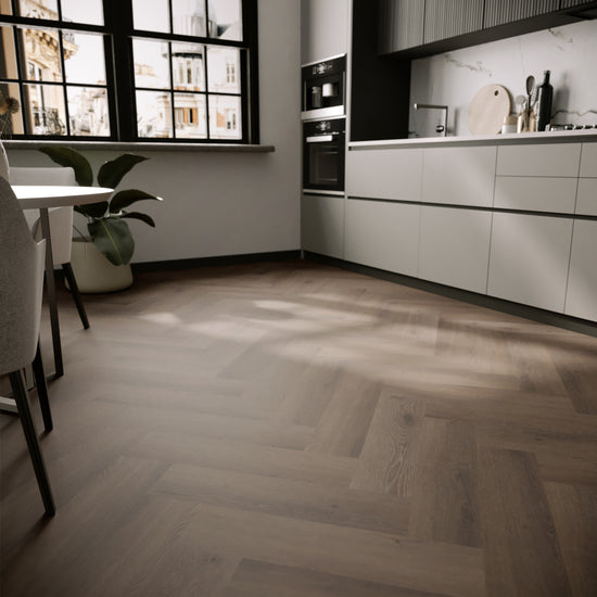 »Eiche Draba« visgraat kleefvinyl