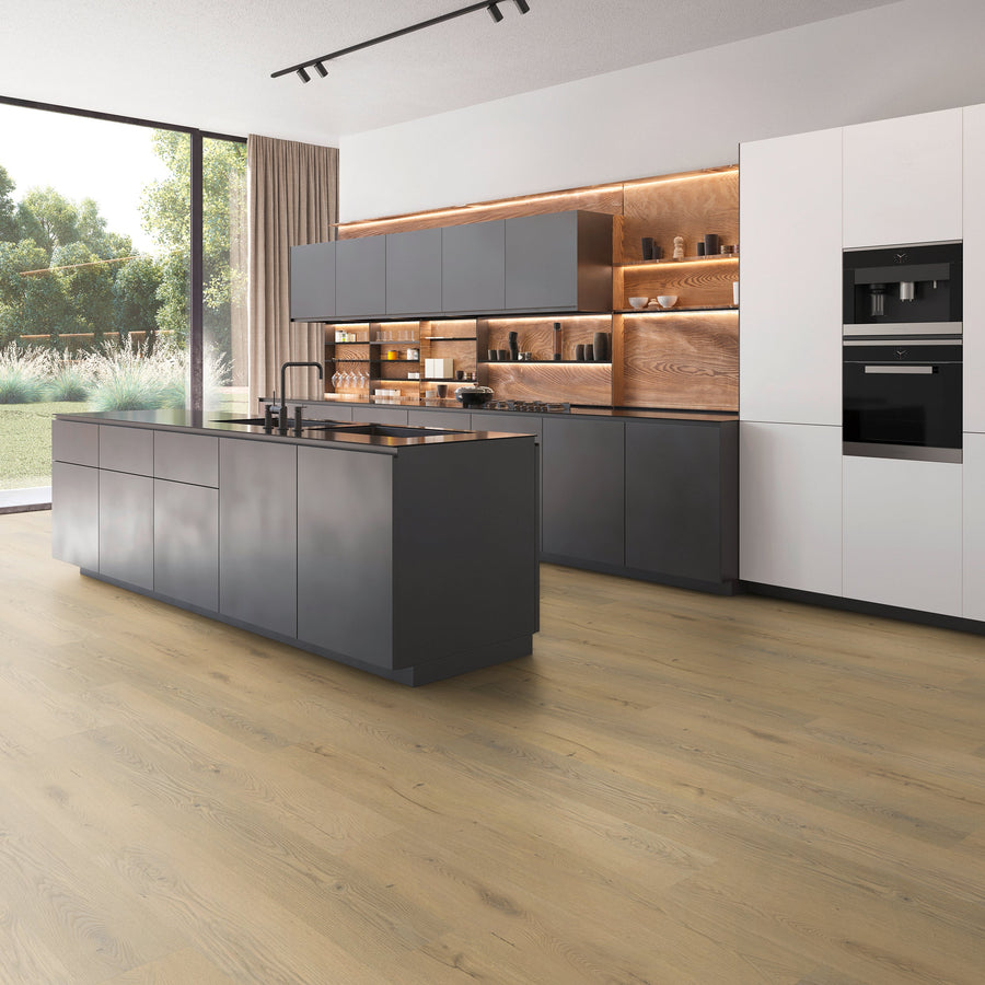 »Light Oak« Premium Klick-Vinyl 1m²