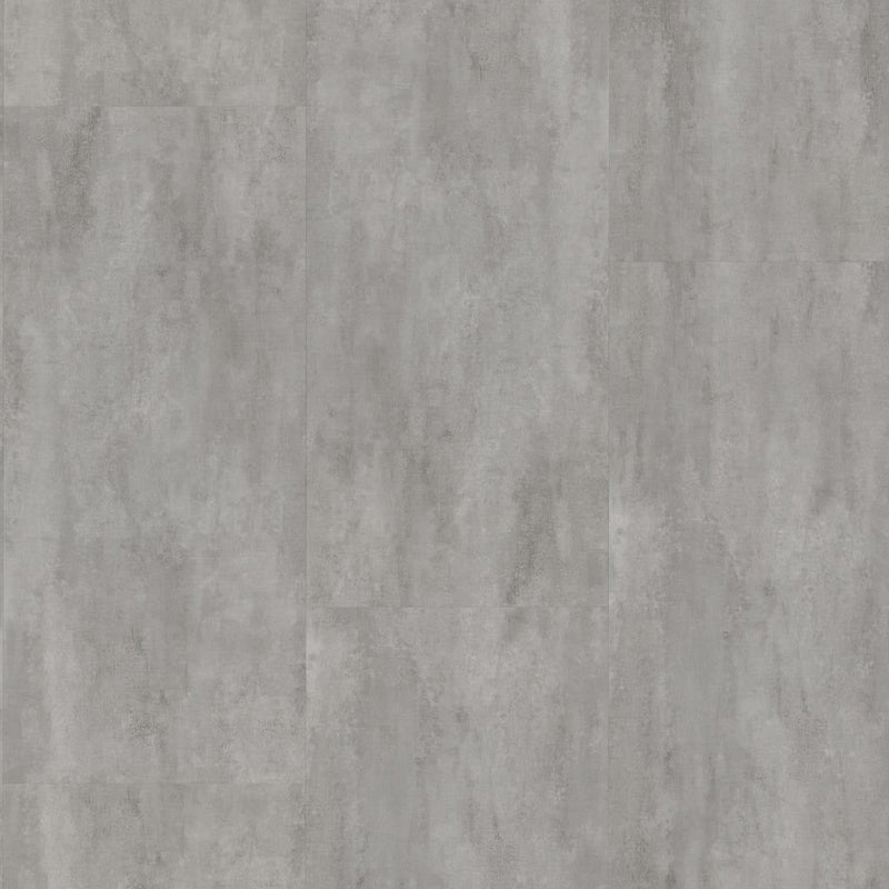 Klick-Vinyl in grauer Fliesenoptik