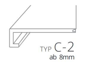Muster »Traprand Type C2 - Houtlook«