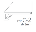 Muster »Treppenkante Typ C2 - Holzoptik«