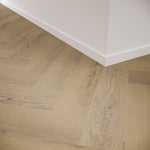 »Light Oak« Premium Klick-Vinyl Fischgrät