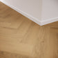 »Honey Oak« Premium Klick-Vinyl Fischgrät
